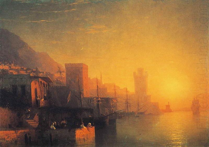 Ivan Aivazovsky The Island of Rhodes china oil painting image